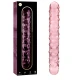 Dildo Nebula Series - Borosilicate Glass, Roz, 18.5 cm