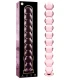 Dildo de Sticlă Borosilicată Roz 21.5 cm