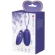 Ou vibrator cu telecomandă pentru adulți, Violet
