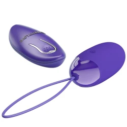 Ou vibrator cu telecomandă pentru adulți, Violet
