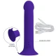 DILDO VIBRANT REÎNCĂRCABIL, Violet