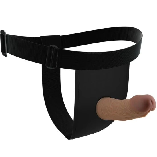Ham strap-on cu dildo inclus - Maro, Mărime Universală.