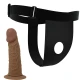 Ham strap-on cu dildo inclus - Maro, Mărime Universală.