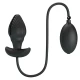 DILDO ANAL INFLATABIL & REÎNCĂRCABIL, Negru
