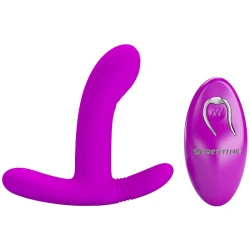 Aparat masaj clitoris G-spot, Roz, cu telecomandă