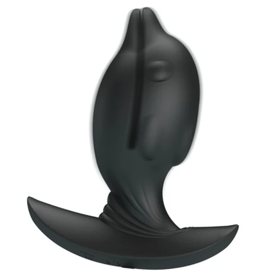 Plug Anal Gonflabil - Vibrații, Negru, Mărime Unică