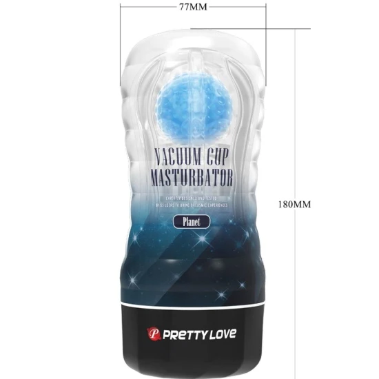 Husă masturbator Planet Blue, albastru, universal