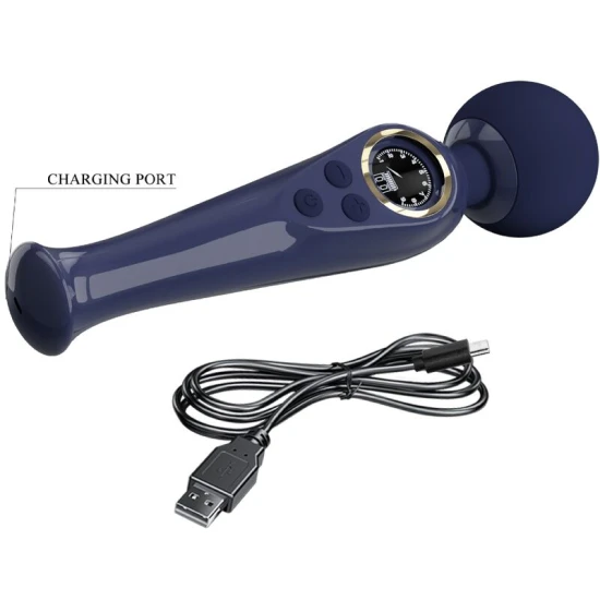 Skyler - Wand Vibrator, Albastru