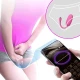 Vibrator Catalina - Roz, USB reîncărcabil, 12 moduri de vibrație.