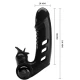Vibrator pentru degete din TPR ABS, negru, universal