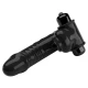Vibrator pentru degete din TPR ABS, negru, universal