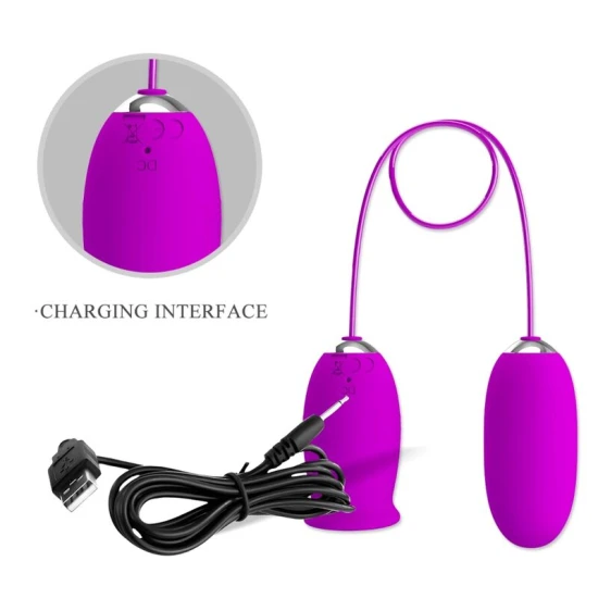 Ou vibrator tip dual, Violet