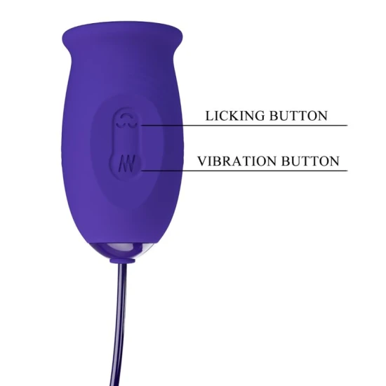 Vibrator stimulator tip ou, Violet