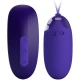 Stimulator și Ou Vibrator Portabil - Reîncărcabil, Mov, Mărime Unică
