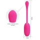 Oua vibratoare reincarcabile, Magenta - cu telecomanda