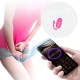 Oua vibratoare reincarcabile, Magenta - cu telecomanda