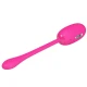 Oua vibratoare reincarcabile, Magenta - cu telecomanda