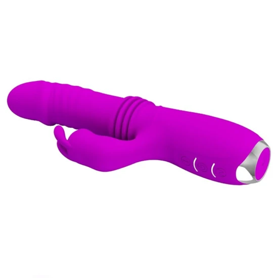 VIBRATOR IEPURE REÎNCĂRCABIL, Violet