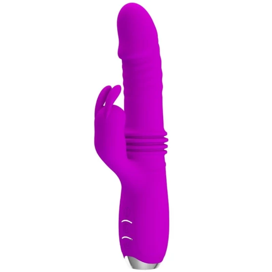 VIBRATOR IEPURE REÎNCĂRCABIL, Violet