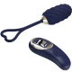 Vibrator Vivian, cu telecomandă, albastru