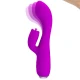 Vibrator iepuraș reîncărcabil, impermeabil, Violet