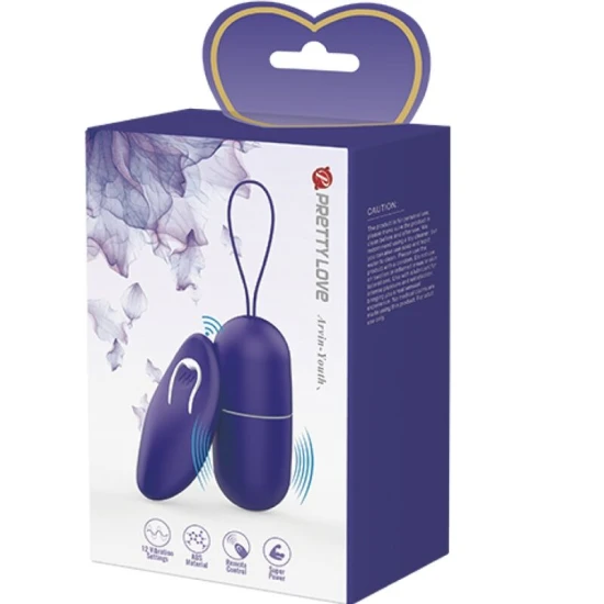 Ou vibrator cu telecomandă, Violet