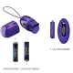 Ou vibrator cu telecomandă, Violet