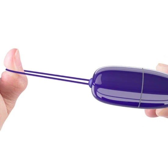 Ou vibratoare mini cu telecomandă, violet, ABS