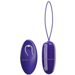 Ou vibratoare mini cu telecomandă, violet, ABS