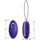 Ou vibratoare mini cu telecomandă, violet, ABS