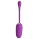 Vibrator Ou, reîncărcabil, textură marină, mov