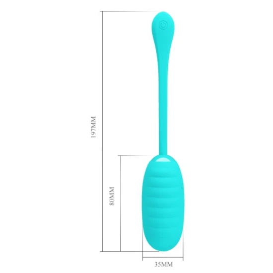 Vibrator Kirk Rechargeable, reîncărcabil, verde deschis