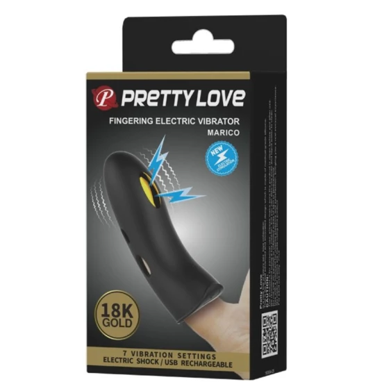 Electro-stimulator pentru deget, Model Marico, Negru