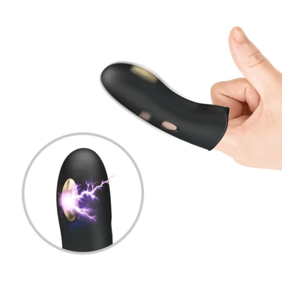 Electro-stimulator pentru deget, Model Marico, Negru