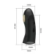 Electro-stimulator pentru deget, Model Marico, Negru