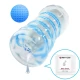 MASTURBATOR MIC, CU SPIRALE ALBASTRE
