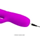 Vibrator Iepure Reîncărcabil, Violet
