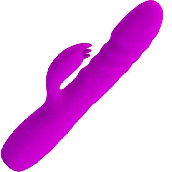Vibrator Iepure Reîncărcabil, Violet