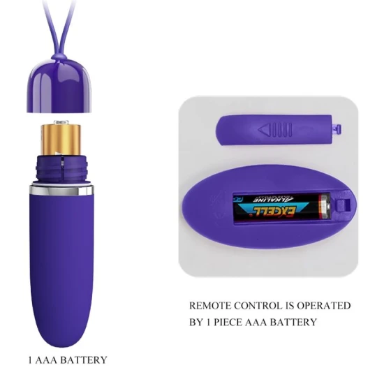Darlene Youth Mini Bullet Vibrator, Violet