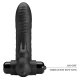 VIBRATOR PENTRU DEGET, IEPURE, Negru