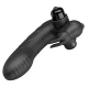 VIBRATOR PENTRU DEGET, IEPURE, Negru