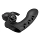 VIBRATOR PENTRU DEGET, IEPURE, Negru