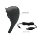 Inel penis vibrator, Negru