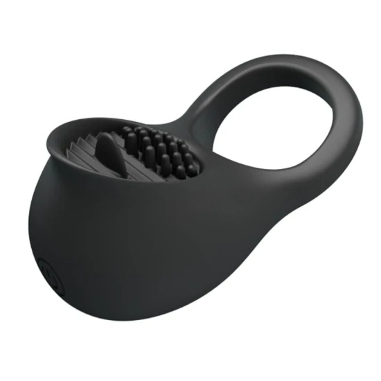 Inel penis vibrator, Negru