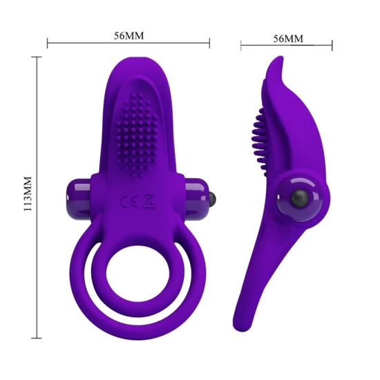 Inel penis vibrator, Mov închis