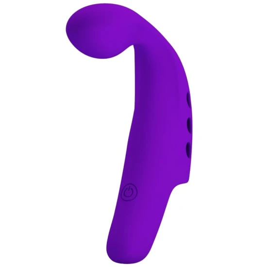 Vibrator Gorgon - Reîncărcabil, Violet, Mărime Mică
