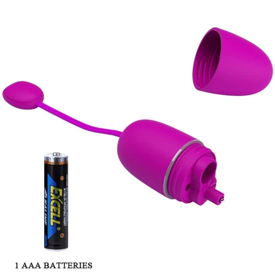 Vibrator Nymph, controlat prin aplicație, mov