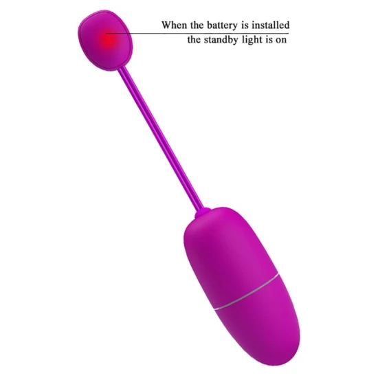 Vibrator Nymph, controlat prin aplicație, mov
