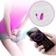 Vibrator Nymph, controlat prin aplicație, mov