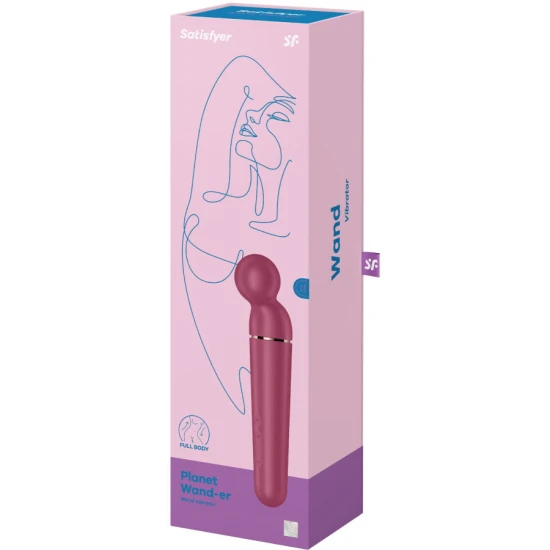 Vibrator Planet Wand-er - Berry